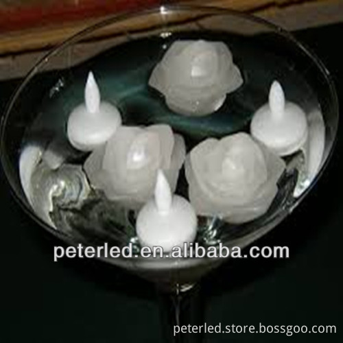 Floating led candle light waterproof for decoration